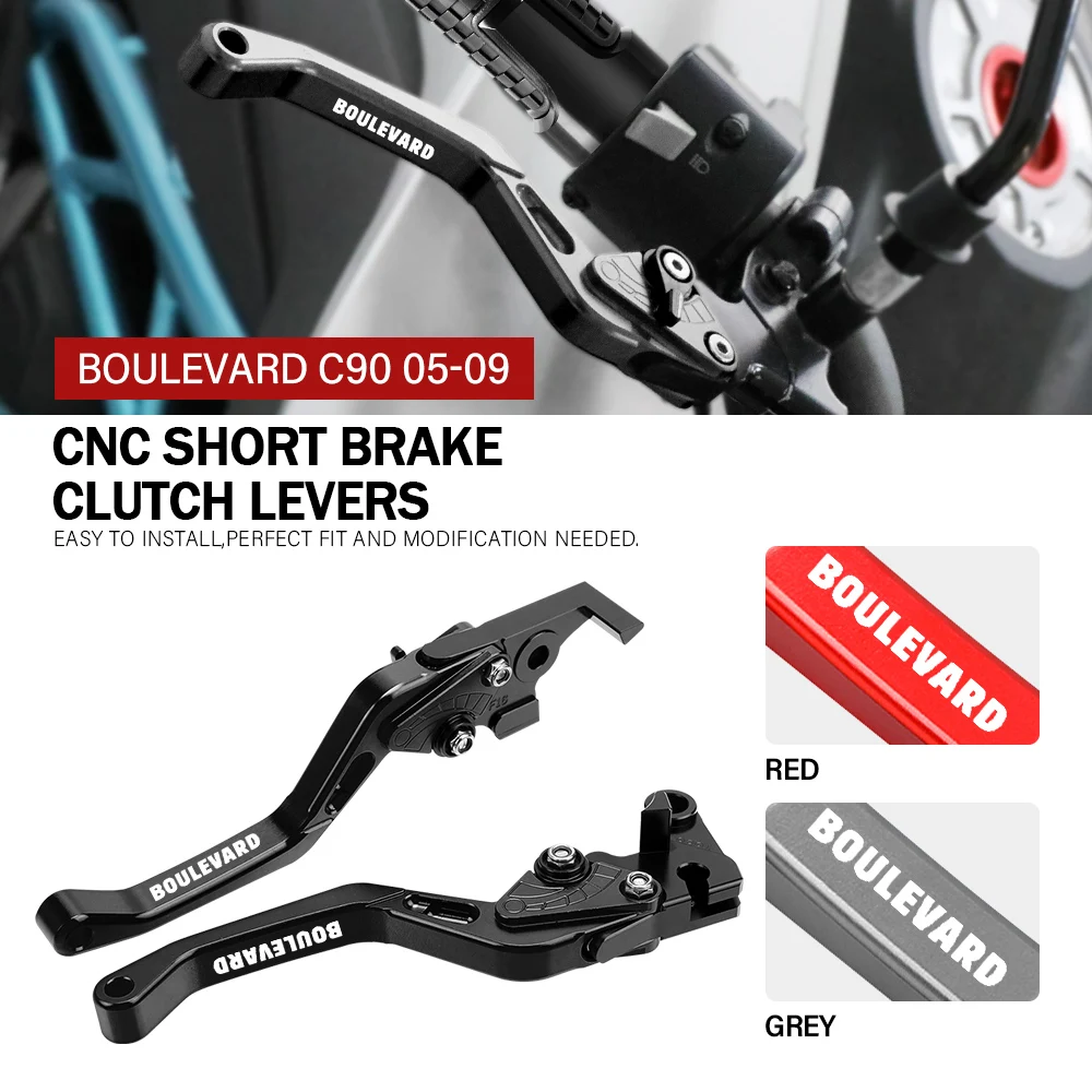 For SUZUKI BOULEVARD C90 S50 S83 2005 2006 2007 2008 2009 Motorcycle CNC Adjustable Brake Clutch Levers Handle Accessories Parts
For SUZUKI BOULEVARD C90 S50 S83 2005 2006 2007 2008 2009 Motorcycle CNC Adjustable Brake Clutch Levers Handle Accessories Parts