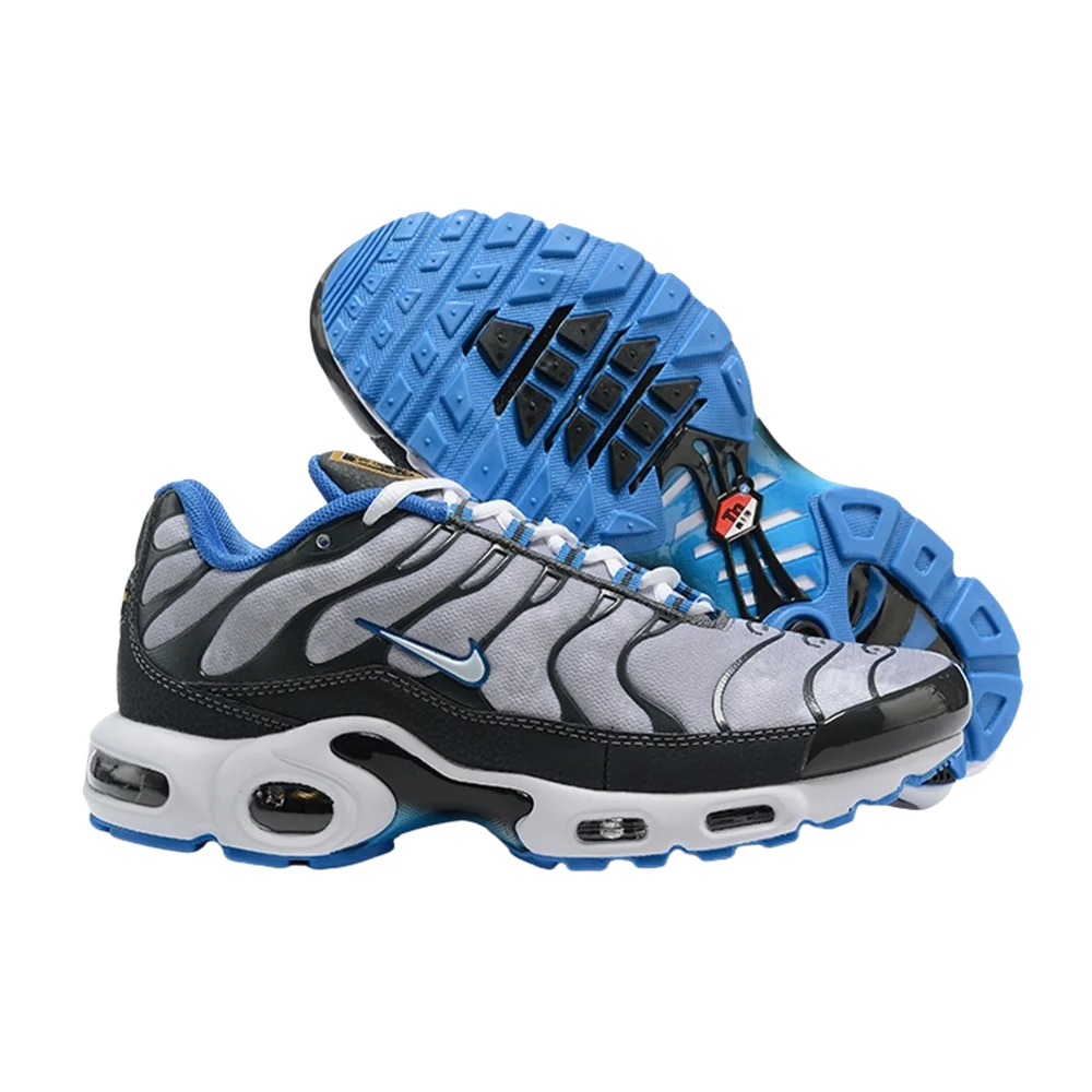 Nike Original Air Max Plus Tn Мужские модные универсальные противоскользящие износостойкие спортивные кроссовки Черный Серый Синий DQ3981-001
Nike Original Air Max Plus Tn Мужские модные универсальные противоскользящие износостойкие спортивные кроссовки Черный Серый Синий DQ3981-001
