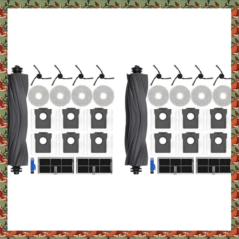 ABLQ 2 Set For Dreame X40 Ultra Robot Vacuum Cleaner Main Side Brush Hepa Filter Mop Cloth Dust Bags Accessories
ABLQ 2 Set For Dreame X40 Ultra Robot Vacuum Cleaner Main Side Brush Hepa Filter Mop Cloth Dust Bags Accessories