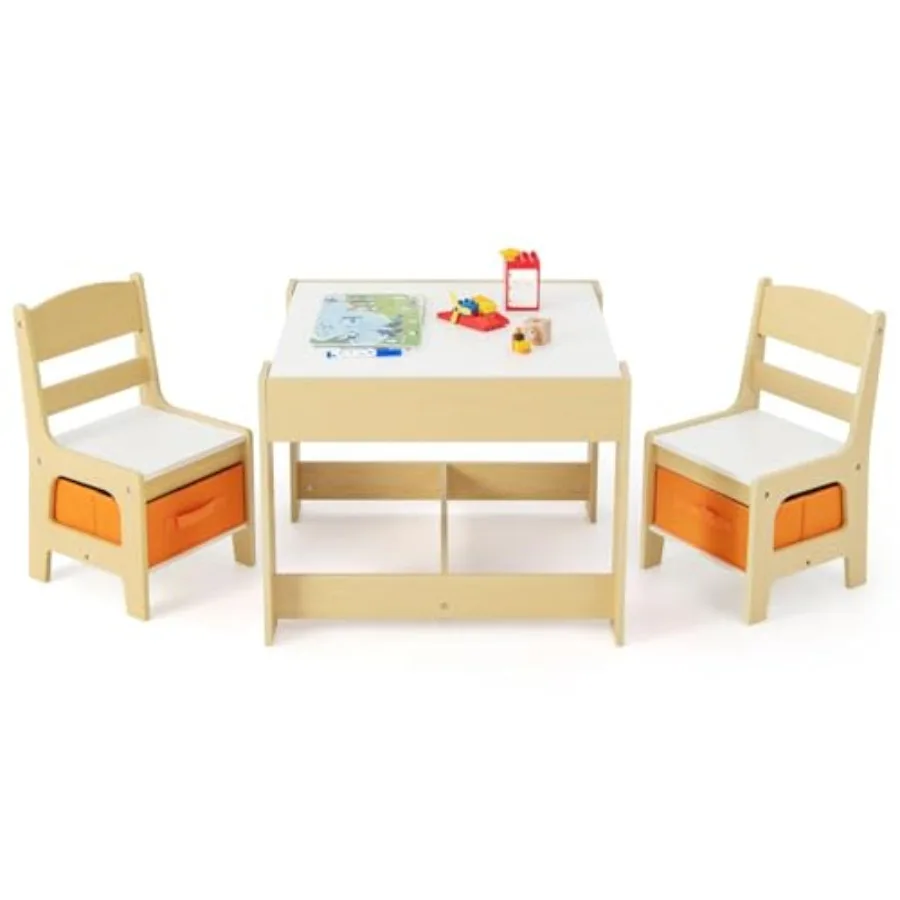 3-in-1 Wooden Activity Set with Storage for Art Craft Drawing Reading Natural Color Detachable Tabletop Suitable for Toddlers B
3-in-1 Wooden Activity Set with Storage for Art Craft Drawing Reading Natural Color Detachable Tabletop Suitable for Toddlers B