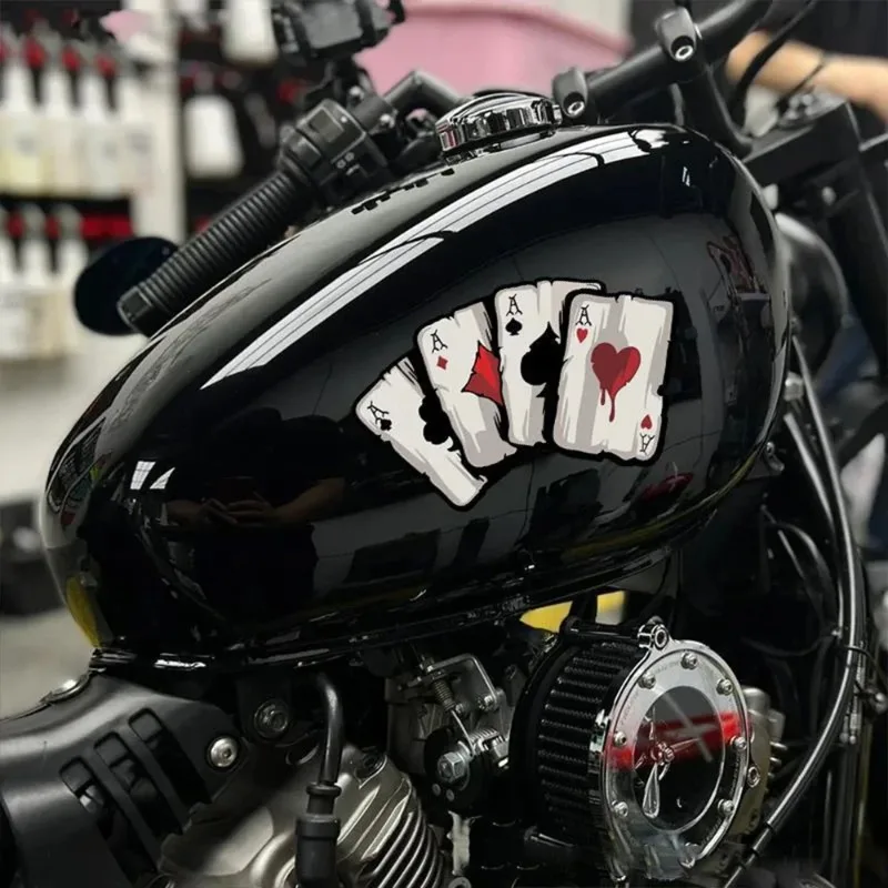 Cool Retro Playing Card Decals Waterproof Motorcycle Auto Body Exterior Decor Stickers
Cool Retro Playing Card Decals Waterproof Motorcycle Auto Body Exterior Decor Stickers