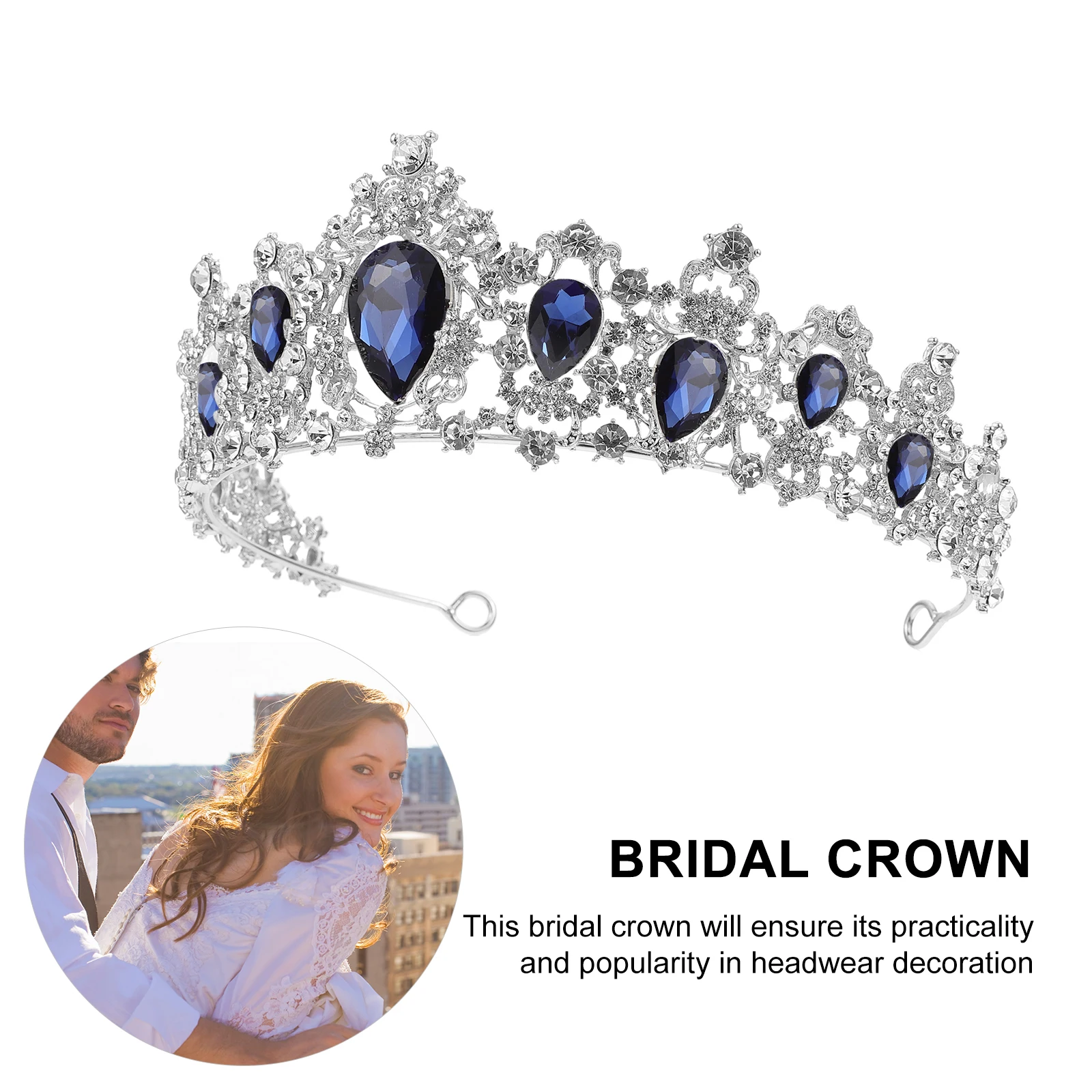 Bridal Crown Zinc Alloy Crystal Wedding Decor Party Tiara Hair Toppers H made Headdress Baroque Accessory Anti
Bridal Crown Zinc Alloy Crystal Wedding Decor Party Tiara Hair Toppers H made Headdress Baroque Accessory Anti