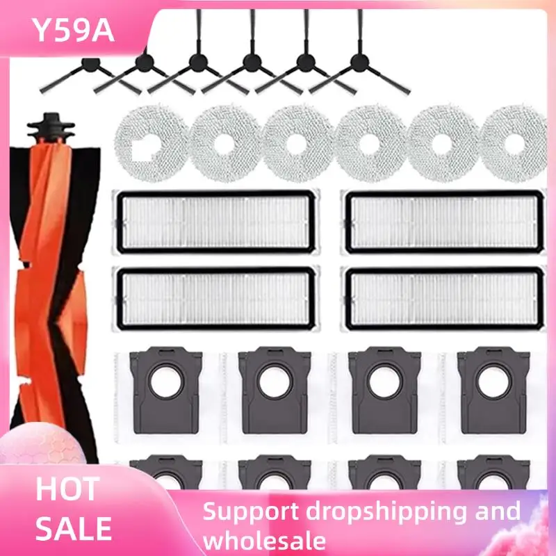 Y59A Vacuum Cleaner Replacement Parts Kit For Dreame Bot L10s Plus RLL42SD Accessories
Y59A Vacuum Cleaner Replacement Parts Kit For Dreame Bot L10s Plus RLL42SD Accessories