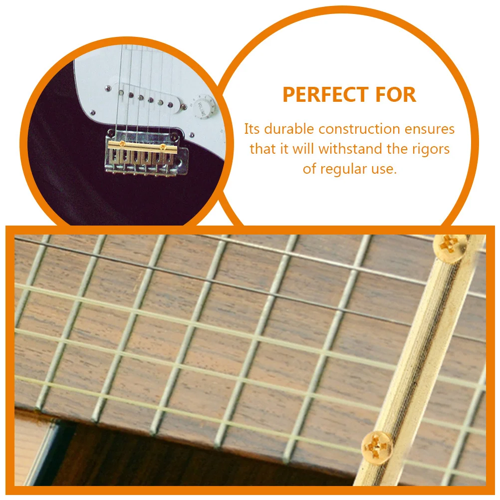 2Pcs Zinc Alloy Electric Guitar String Retainer Bar 48mm Guitar Parts String Press Buckle Musical Instrument Accessories 
2Pcs Zinc Alloy Electric Guitar String Retainer Bar 48mm Guitar Parts String Press Buckle Musical Instrument Accessories