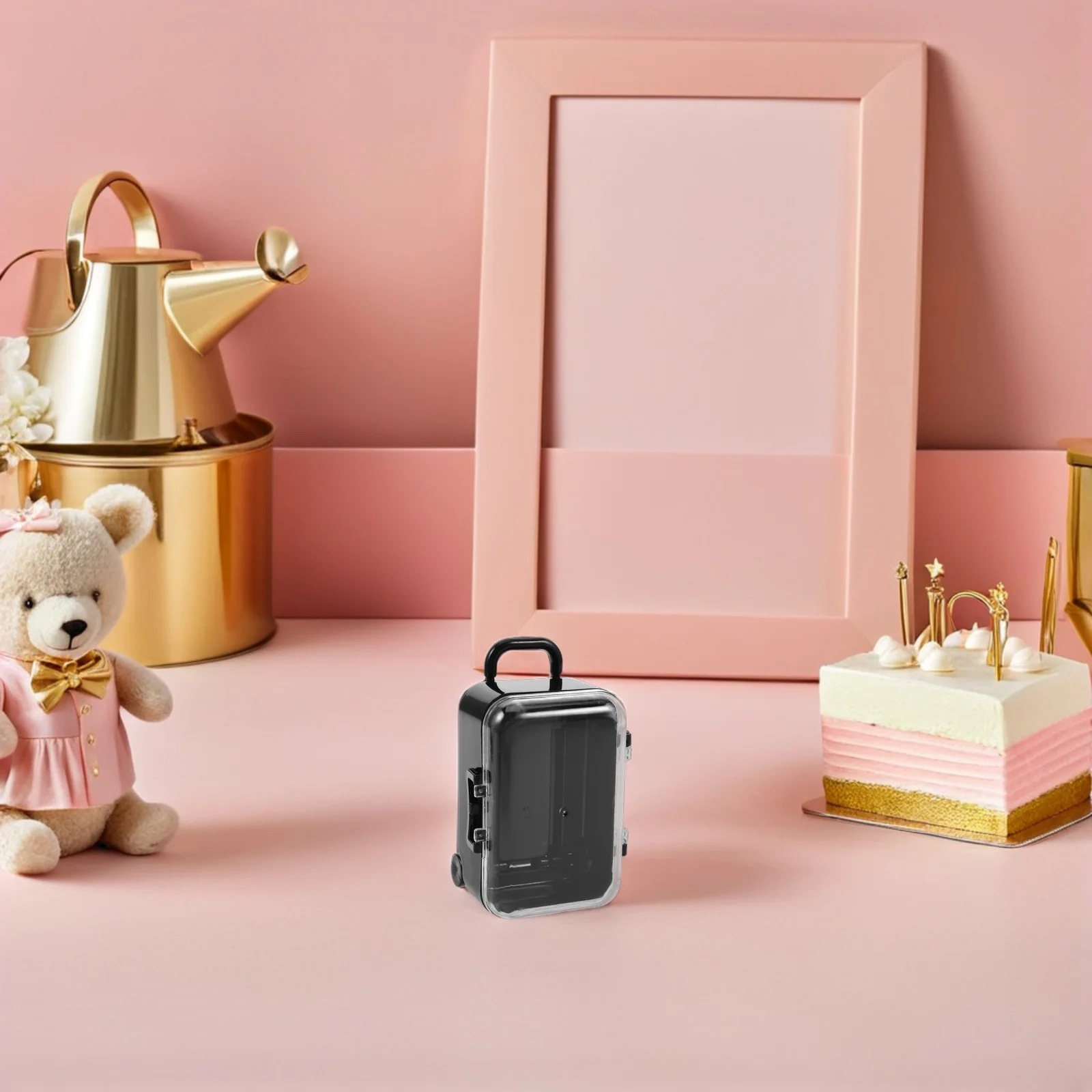 12Pcs Mini Rolling Suitcase Candy Holder Sturdy Plastic Construction Perfect for Party Favors Wedding Gifts Decorations
12Pcs Mini Rolling Suitcase Candy Holder Sturdy Plastic Construction Perfect for Party Favors Wedding Gifts Decorations
