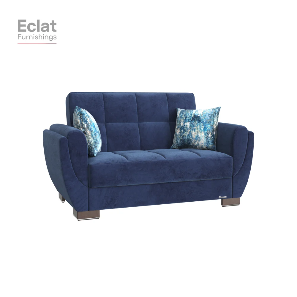 PrimeNest NimbusFlow Collection Upholstered Convertible Loveseat with Storage, Blue Microfiber, sofa set living room furniture,
PrimeNest NimbusFlow Collection Upholstered Convertible Loveseat with Storage, Blue Microfiber, sofa set living room furniture,