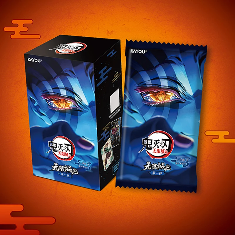 Kayou Demon Slayer Blind Box Infinite Castle Arc Collectible Cards Tanjirou Nezuko Kanroji Anime Peripheral Gift Toys
Kayou Demon Slayer Blind Box Infinite Castle Arc Collectible Cards Tanjirou Nezuko Kanroji Anime Peripheral Gift Toys