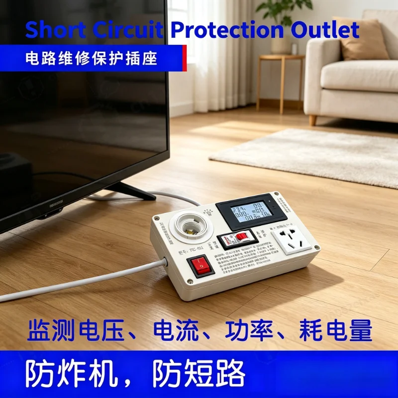 Short Circuit Protection Outlet Electrical Safety Socket for Home Appliances Induction Cooker Kitchen Power Supply
Short Circuit Protection Outlet Electrical Safety Socket for Home Appliances Induction Cooker Kitchen Power Supply