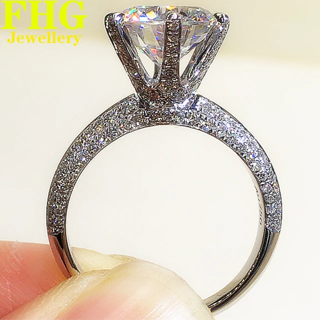6 7 8 910 Carat Solid 18K Au750White Gold Ring DVVS Moissanite Diamonds Round Wedding Party Engagement Anniversary Ring
6 7 8 910 Carat Solid 18K Au750White Gold Ring DVVS Moissanite Diamonds Round Wedding Party Engagement Anniversary Ring
