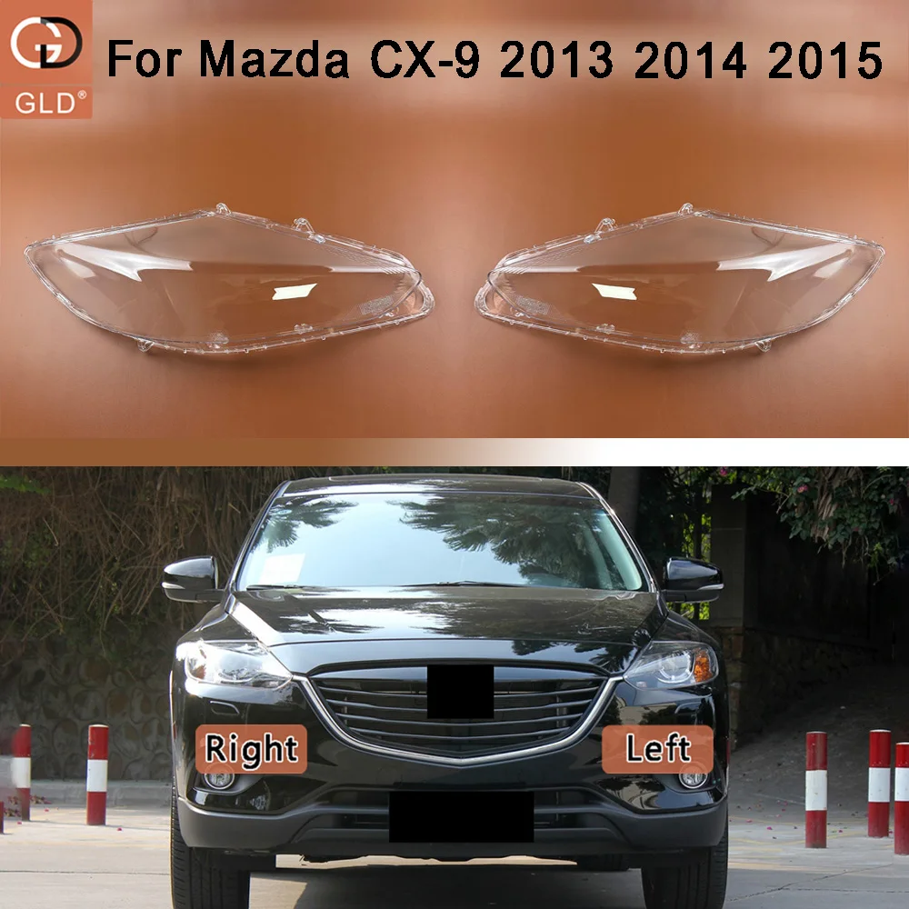 For Mazda 2013 2014 2015 CX-9 Front Headlight Shell Transparent Headlamp Cover Lamp Shade Plexiglass Replace Original Lampshdade
For Mazda 2013 2014 2015 CX-9 Front Headlight Shell Transparent Headlamp Cover Lamp Shade Plexiglass Replace Original Lampshdade