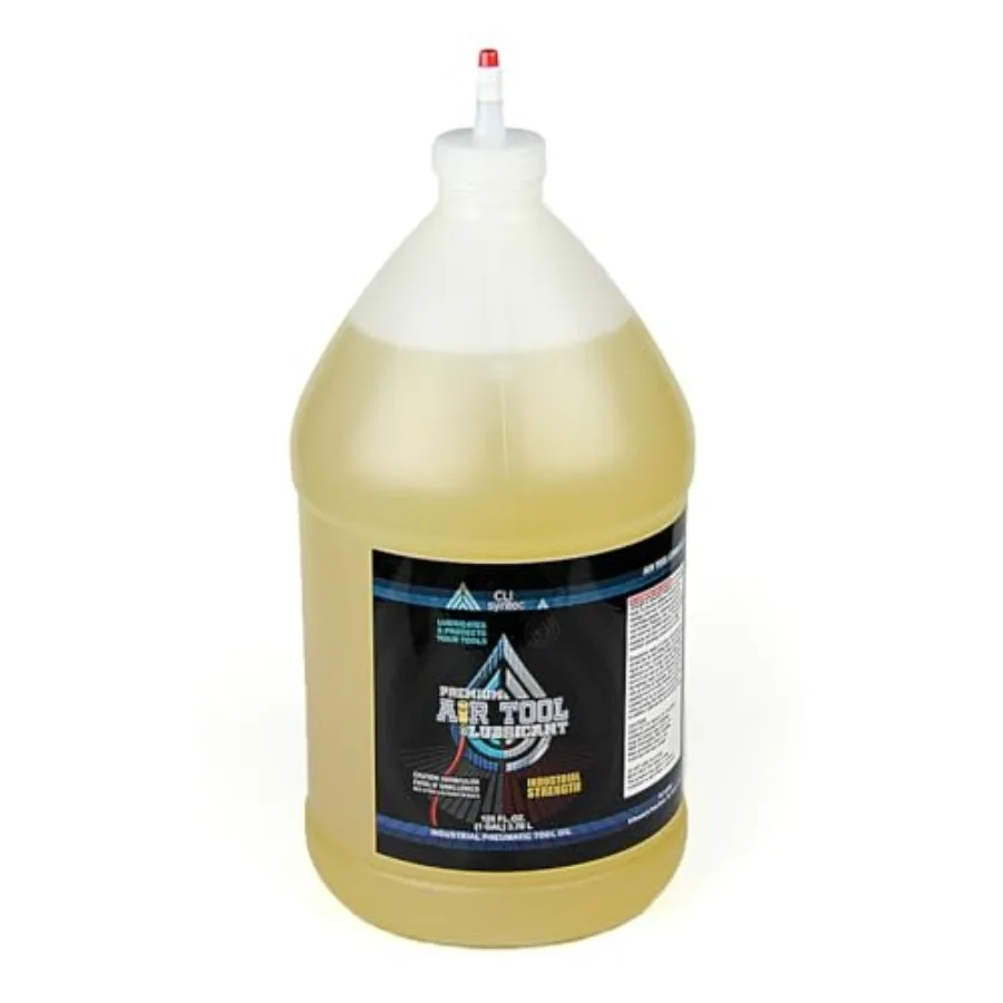 Premium Air Tool Lubricant - 128 FL. OZ. 1 Gallon Industrial Pneumatic Tool Oil
Premium Air Tool Lubricant - 128 FL. OZ. 1 Gallon Industrial Pneumatic Tool Oil