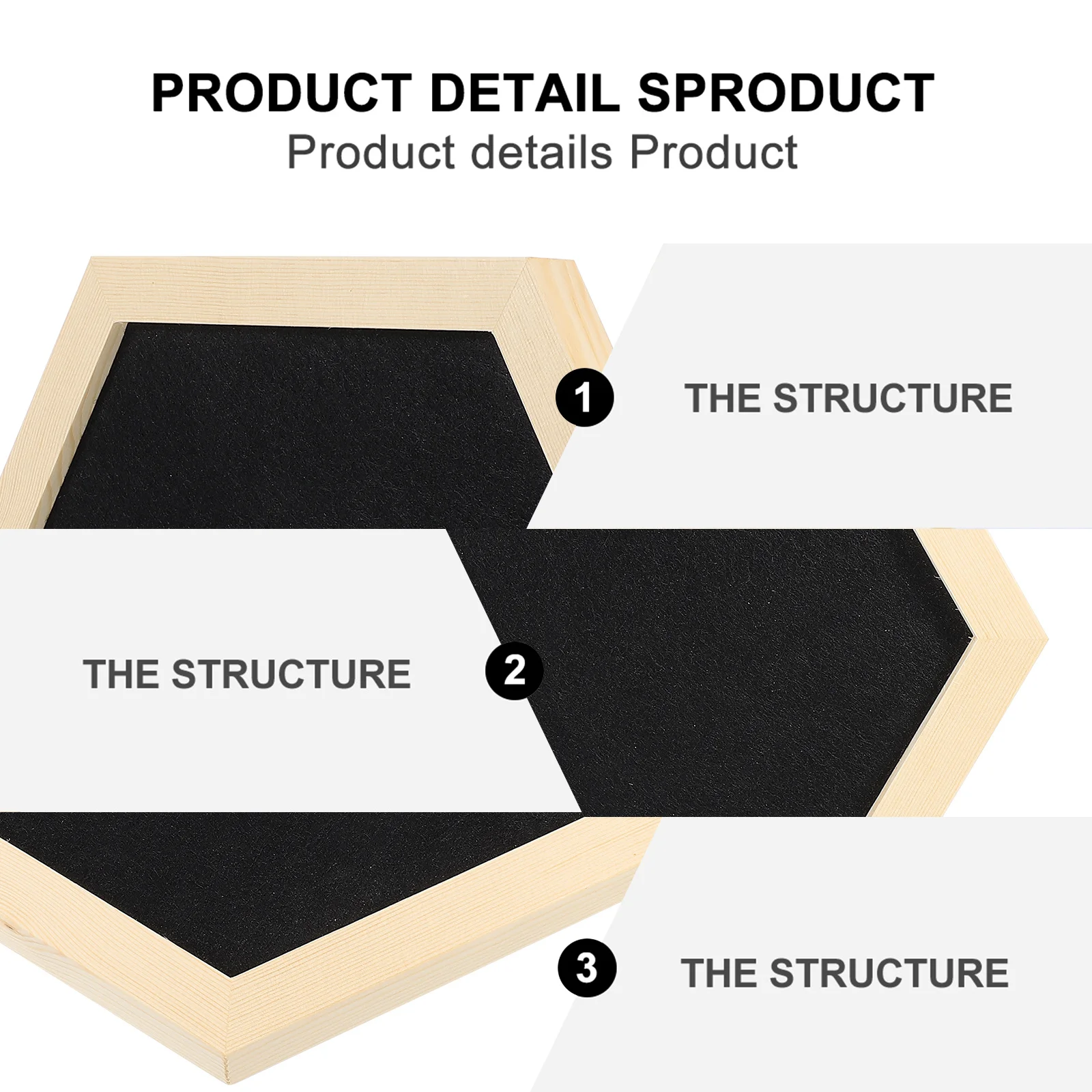 1Pcs Solid Wood Frame Hexagon Memo Board Multi-Functional Message Bulletin Photo Display for Home Office Decoration
1Pcs Solid Wood Frame Hexagon Memo Board Multi-Functional Message Bulletin Photo Display for Home Office Decoration