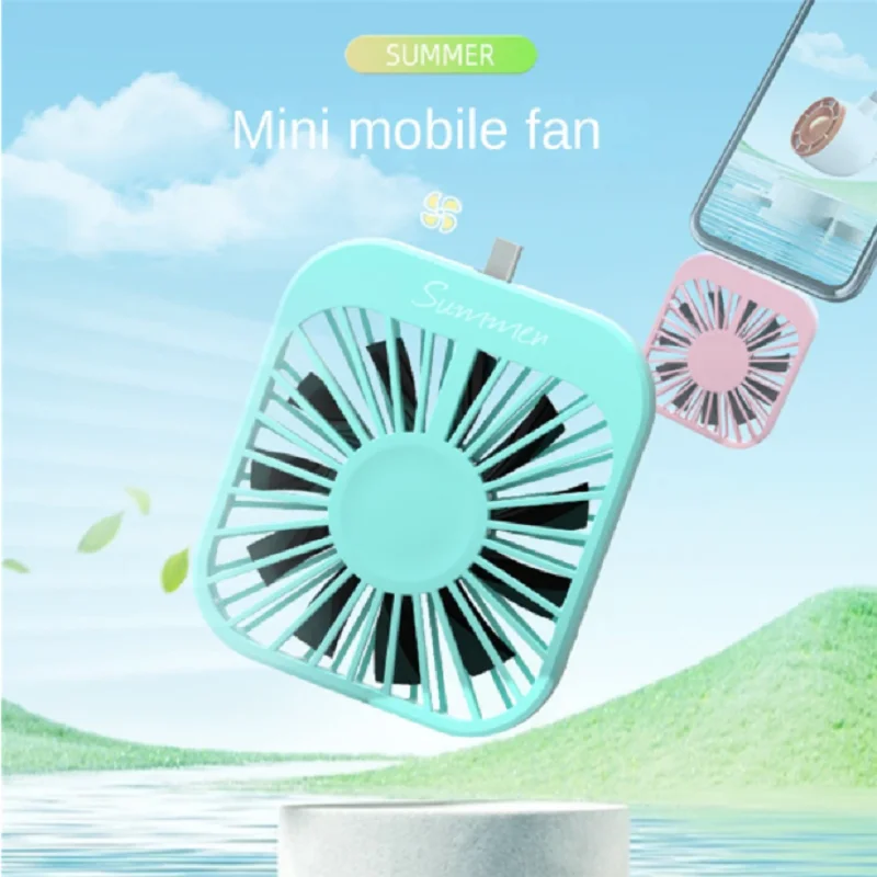Small Mobile Phone Fan Type-c Fan Plug And Play Cooling Accessories Portable Fan Student Dormitory Hand-held iPhone Fan
Small Mobile Phone Fan Type-c Fan Plug And Play Cooling Accessories Portable Fan Student Dormitory Hand-held iPhone Fan