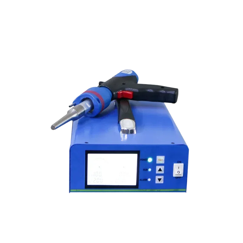 NEW Plastic welding machine manufacturer direct supply 35K1200W handheld ultrasonic plastic spot welding machine
NEW Plastic welding machine manufacturer direct supply 35K1200W handheld ultrasonic plastic spot welding machine