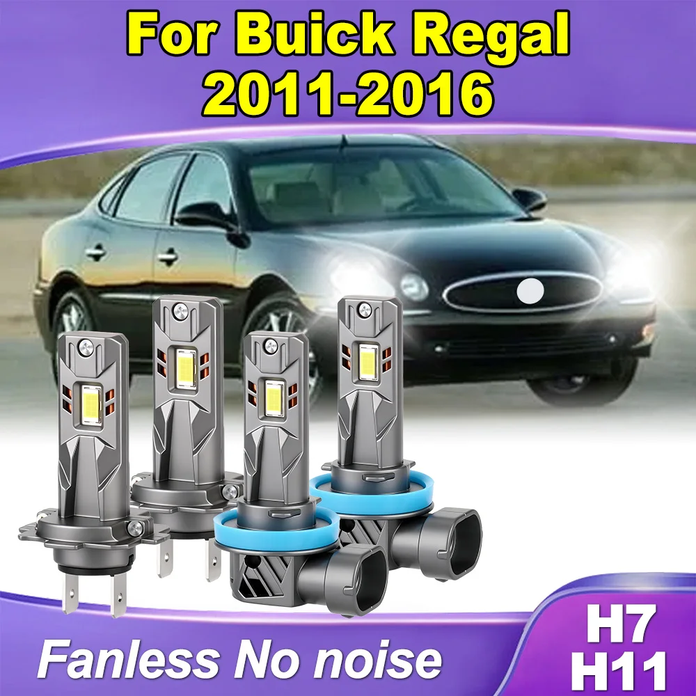 Combo H11 H7 LED Bulbs Headlight Conversion kit High Low Beam Lamps 6000K White Driving Light Bulbs For Buick Regal 2011-2016
Combo H11 H7 LED Bulbs Headlight Conversion kit High Low Beam Lamps 6000K White Driving Light Bulbs For Buick Regal 2011-2016