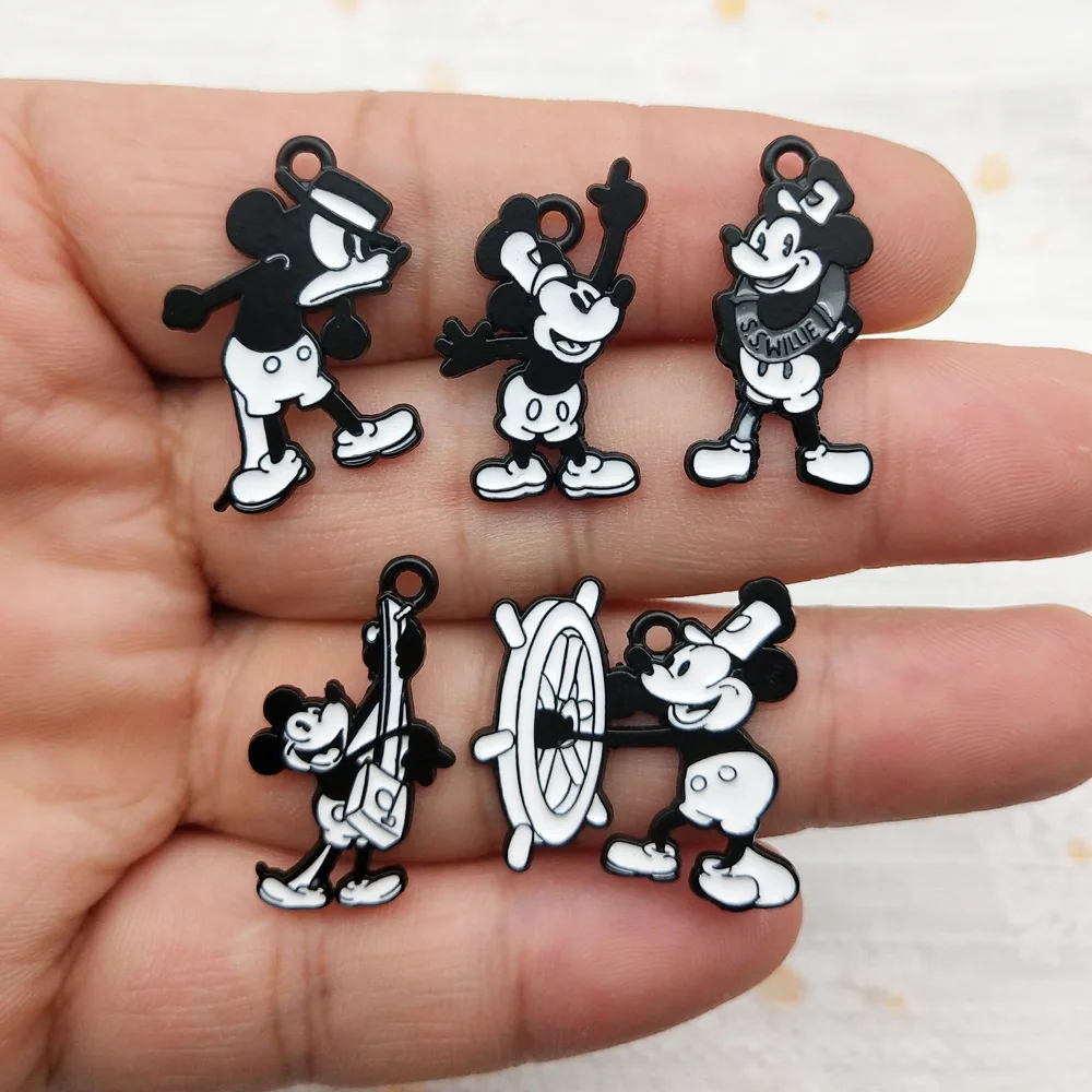 10pcs classical Mickey mouse Earrings Pendant metal charm Necklace Keychain DIY Handmade material
10pcs classical Mickey mouse Earrings Pendant metal charm Necklace Keychain DIY Handmade material