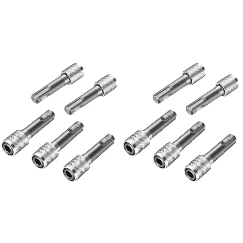AB51 10PCS SDS-Plus Drill Chuck Adapter, SDS Plus Bit Adapter To 1/4 Inch 6.35Mm Hex Socket Steel Drill Holder, Drill Bit
AB51 10PCS SDS-Plus Drill Chuck Adapter, SDS Plus Bit Adapter To 1/4 Inch 6.35Mm Hex Socket Steel Drill Holder, Drill Bit