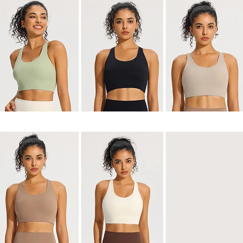 New fashionable backless sports bra for women's gym fitness vest, yoga sports bra for women's running training fitness top
New fashionable backless sports bra for women's gym fitness vest, yoga sports bra for women's running training fitness top