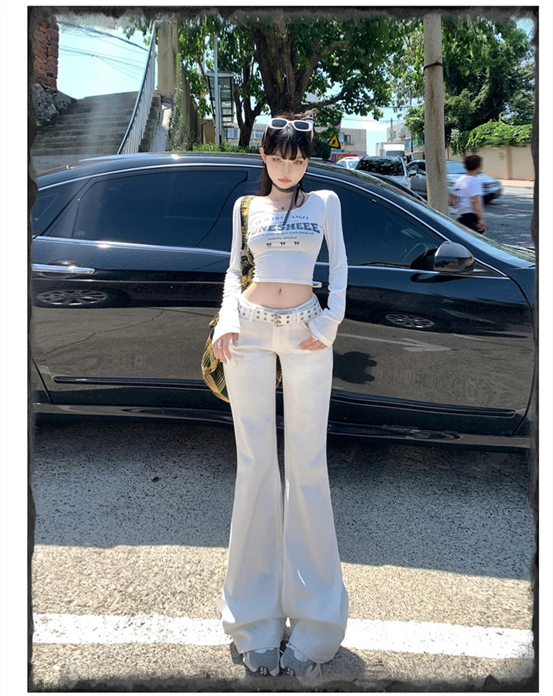 new spring autumn fashion casual brand female women girls cotton stretch flare jeans
new spring autumn fashion casual brand female women girls cotton stretch flare jeans