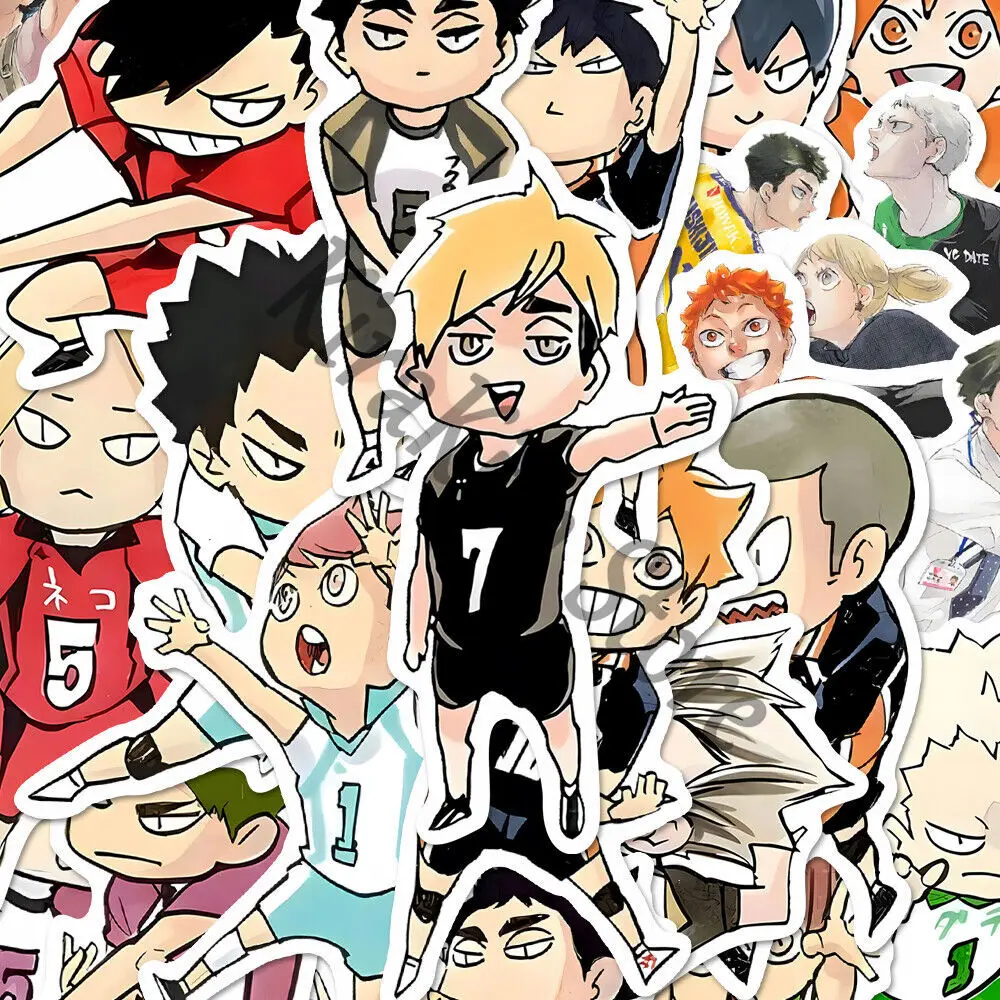 60pcs Cosplay Cute Shoyo Hinata Haikyuu!! Q Version Sugawara Koushi Sticker Decor Phone Case Stickers Set Anime Ornaments
60pcs Cosplay Cute Shoyo Hinata Haikyuu!! Q Version Sugawara Koushi Sticker Decor Phone Case Stickers Set Anime Ornaments