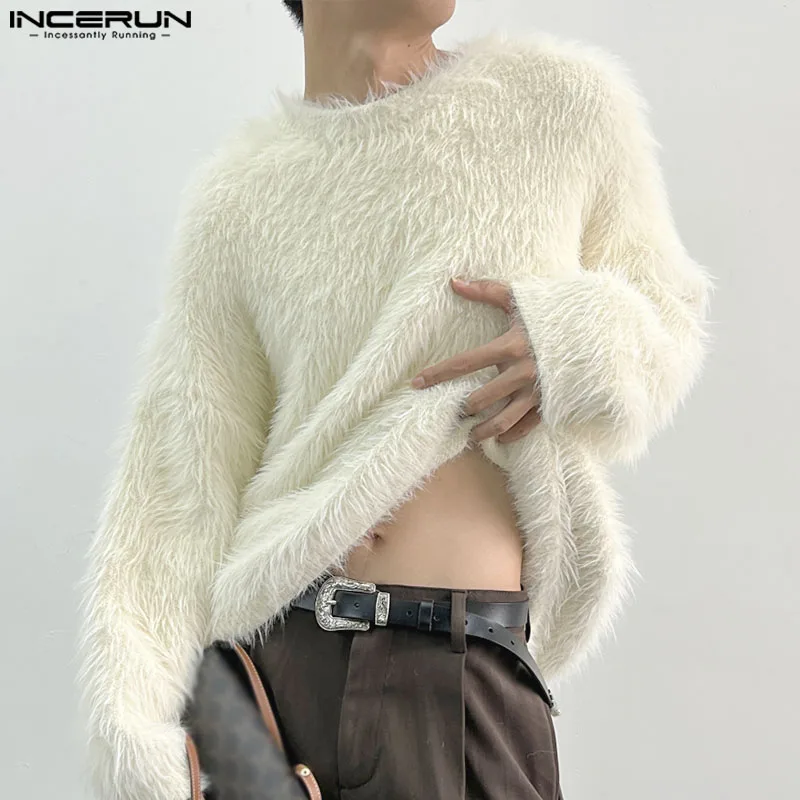 INCERUN Men Pullovers Solid Color Plush O-neck Long Sleeve Casual Men Clothing Streetwear 2025 Fashion Autumn Sweaters S-5XL
INCERUN Men Pullovers Solid Color Plush O-neck Long Sleeve Casual Men Clothing Streetwear 2025 Fashion Autumn Sweaters S-5XL