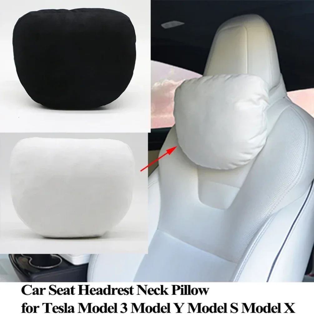 For Tesla Model 3 Model Y Car Seat Headrest Neck Pillow Model S Model X Soft Comfort Memory Cushion Protect Cover Accessories
For Tesla Model 3 Model Y Car Seat Headrest Neck Pillow Model S Model X Soft Comfort Memory Cushion Protect Cover Accessories