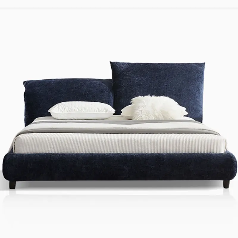 #Modern Wasabi Style Petal Bed Simple Double Bed with Flannel Cloth Upholstery for Master Bedroom
#Modern Wasabi Style Petal Bed Simple Double Bed with Flannel Cloth Upholstery for Master Bedroom