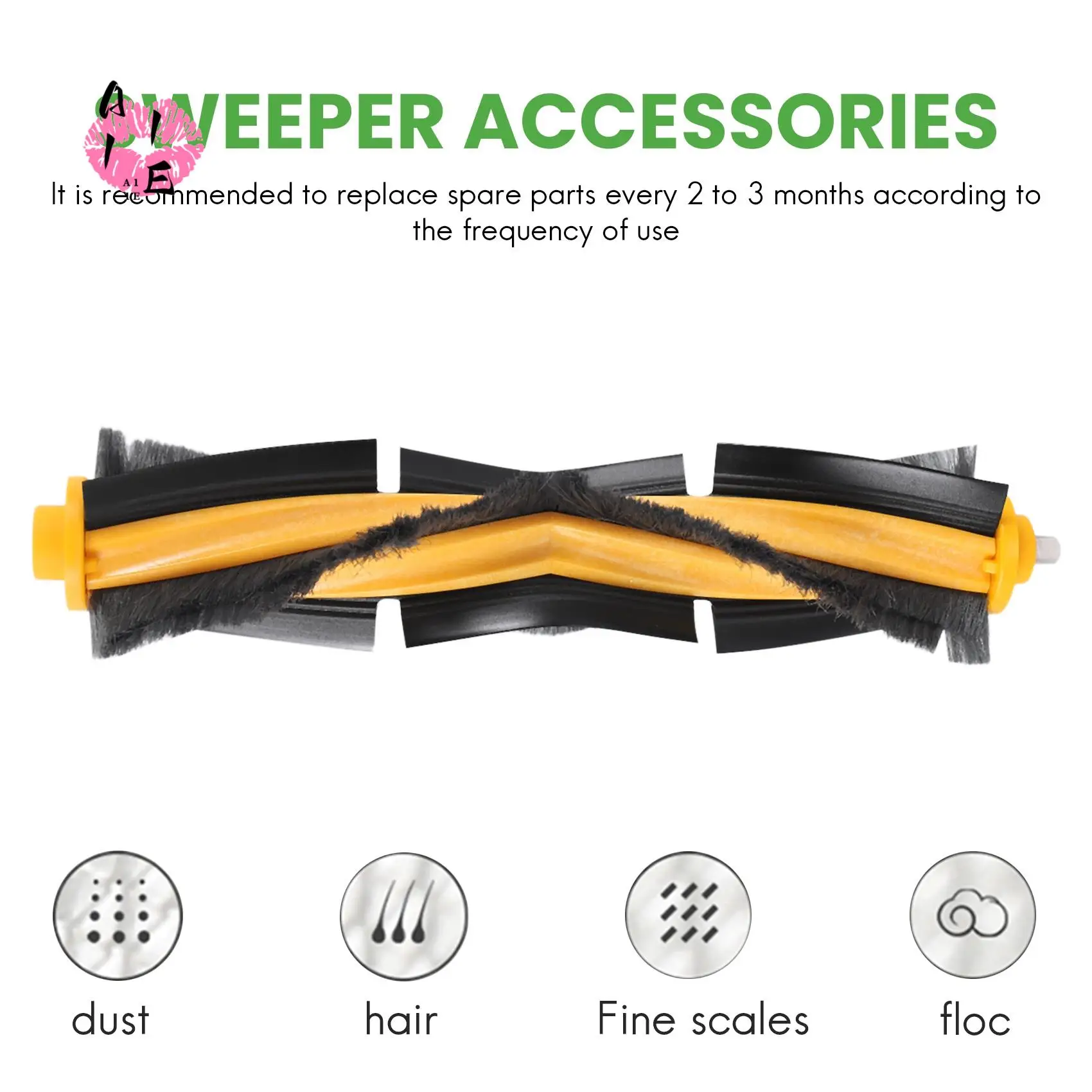 A11E-Replace Spare Parts Main Brush Cover Kit For Ecovacs Deebot Ozmo 900 DN5G Vacuum Cleaner Parts
A11E-Replace Spare Parts Main Brush Cover Kit For Ecovacs Deebot Ozmo 900 DN5G Vacuum Cleaner Parts