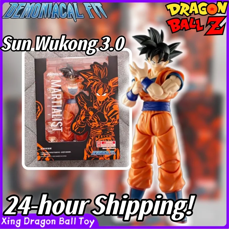 【Доставка в течение 24 часов!】Demoniacal Fit Dragon Ball Z SHF "Вечный мастер боевых искусств" Сунь Укун 3.0, фигурка 1/12, аниме-фигурка
【Доставка в течение 24 часов!】Demoniacal Fit Dragon Ball Z SHF "Вечный мастер боевых искусств" Сунь Укун 3.0, фигурка 1/12, аниме-фигурка