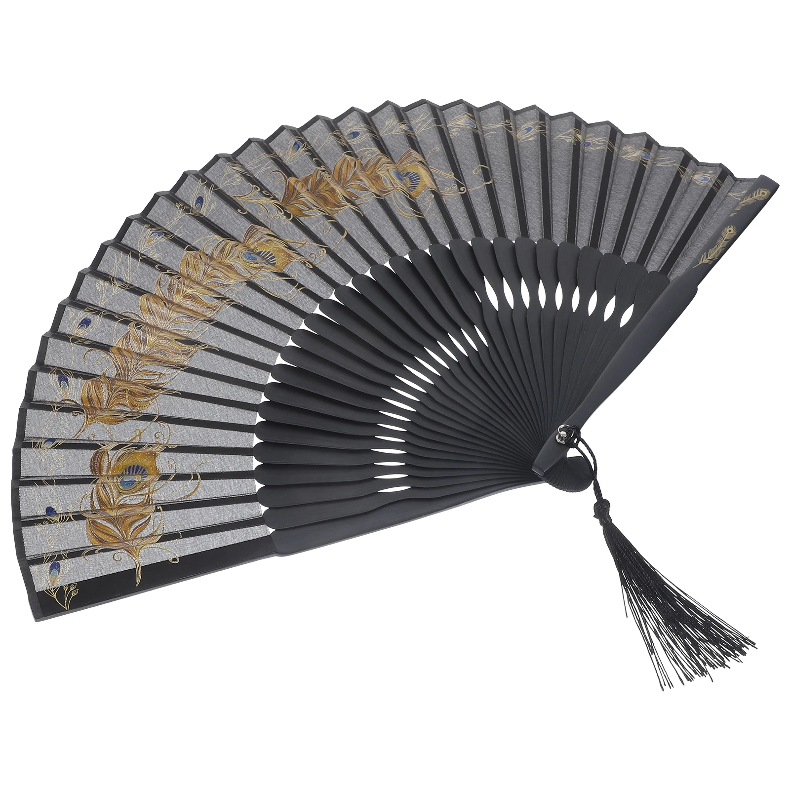 Peacock Plume Pattern Folding Hand Foldable Vintage Style Dance Performance Prop Bamboo Decorative Summer Travel Japanese Cloth
Peacock Plume Pattern Folding Hand Foldable Vintage Style Dance Performance Prop Bamboo Decorative Summer Travel Japanese Cloth