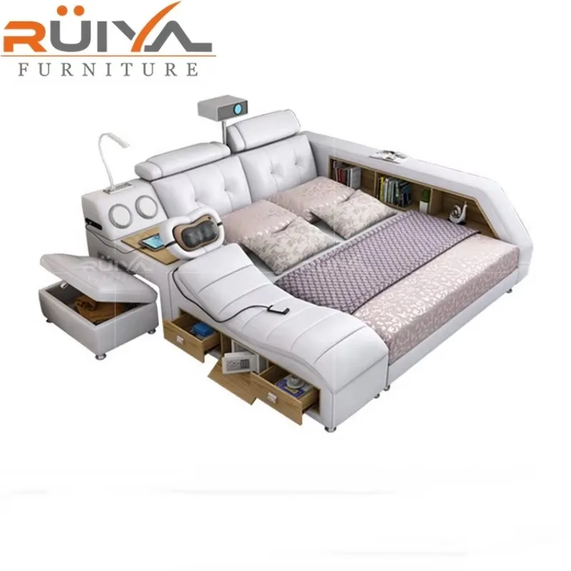 YTYIN Smart Beds In Korea Modern High Quality Bed Smart Image Multipurpose Bed Smart With Projector
YTYIN Smart Beds In Korea Modern High Quality Bed Smart Image Multipurpose Bed Smart With Projector