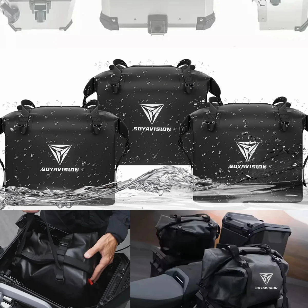 Motorcycle Accessories Luggage Bags Additional Bags For BMW GS R1300 ADV Top Pack Aluminium Case Liner Bag Luggage Box Inner Bag
Motorcycle Accessories Luggage Bags Additional Bags For BMW GS R1300 ADV Top Pack Aluminium Case Liner Bag Luggage Box Inner Bag