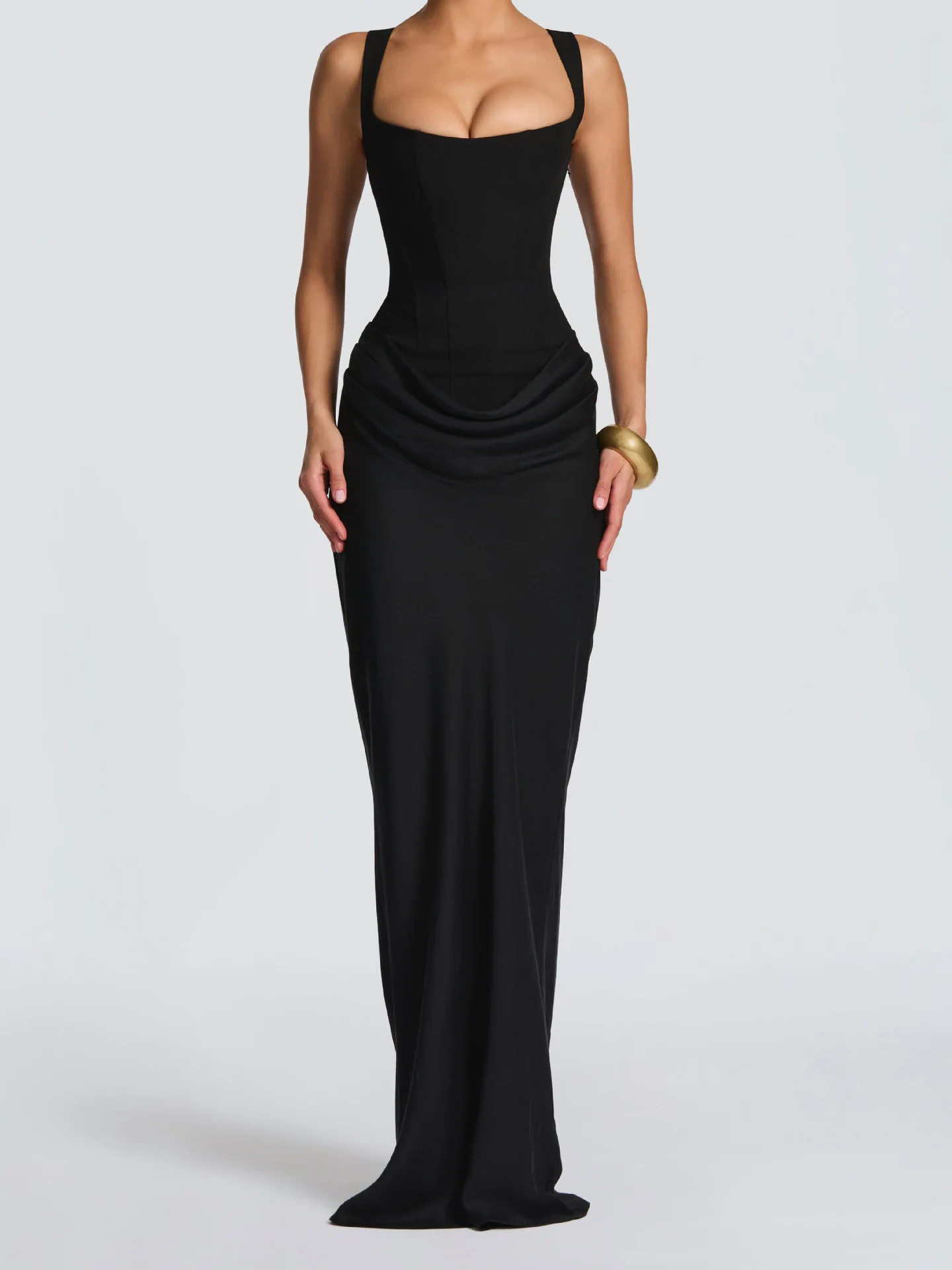 Sexy Fishbone Slim-Fit Strap Drawstring Long Skirt,Tencel Pleated Suspender Dress Banquet Party Evening Dress
Sexy Fishbone Slim-Fit Strap Drawstring Long Skirt,Tencel Pleated Suspender Dress Banquet Party Evening Dress