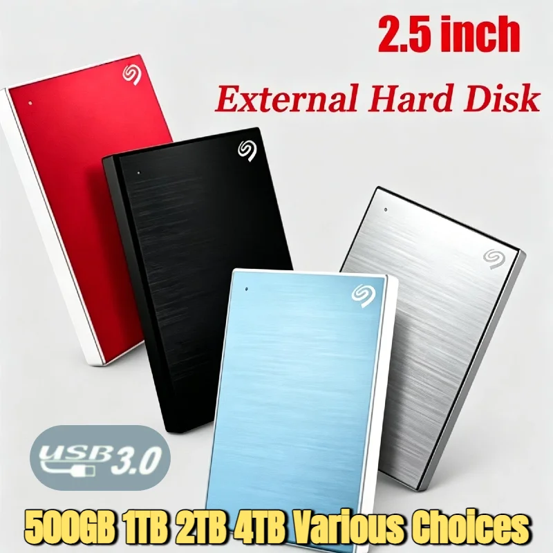 OEM For Seagate 500GB 1TB 2TB Ultra Thin 2.5 Inch Portable External Hard Disk USB 3.0 High Speed Storage Backup for Laptop PC
OEM For Seagate 500GB 1TB 2TB Ultra Thin 2.5 Inch Portable External Hard Disk USB 3.0 High Speed Storage Backup for Laptop PC