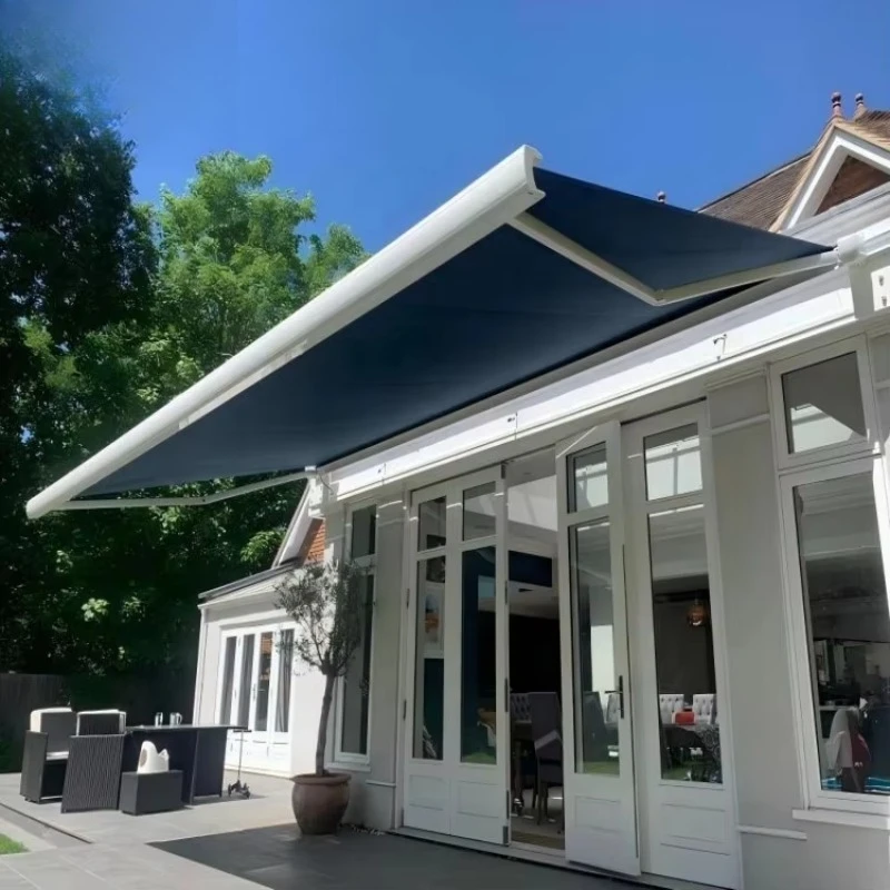 Wall-Mounted Aluminum Alloy Retractable Awning Remote Control-Waterproof UV Protection Windproof Outdoor Patio Garden SunShade
Wall-Mounted Aluminum Alloy Retractable Awning Remote Control-Waterproof UV Protection Windproof Outdoor Patio Garden SunShade