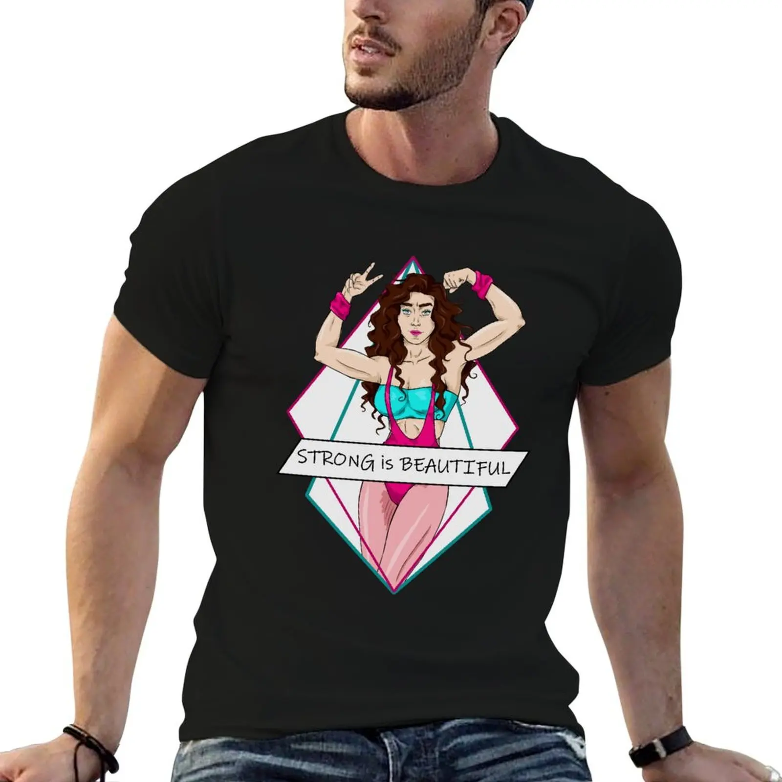 Strong is Beautiful T-Shirt customizeds Blouse Aesthetic clothing cotton graphic tees T-shirt men
Strong is Beautiful T-Shirt customizeds Blouse Aesthetic clothing cotton graphic tees T-shirt men