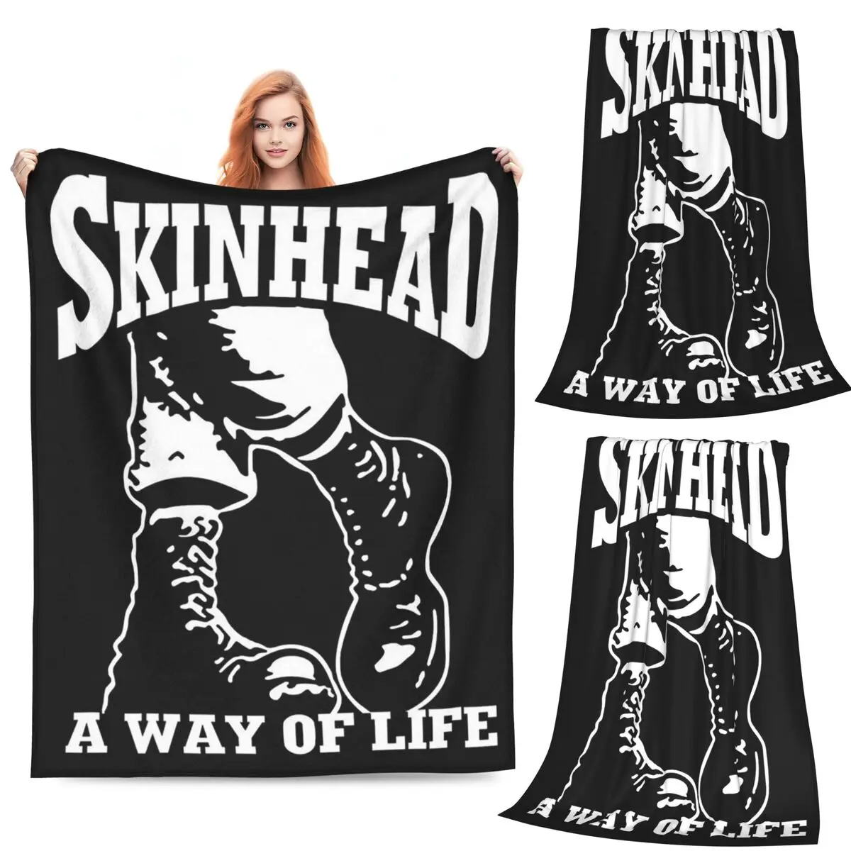 Skinhead A Way Of Life Blanket Soft Warm Flannel Throw Blanket Plush for Bed Living room Picnic Travel Home Couch
Skinhead A Way Of Life Blanket Soft Warm Flannel Throw Blanket Plush for Bed Living room Picnic Travel Home Couch