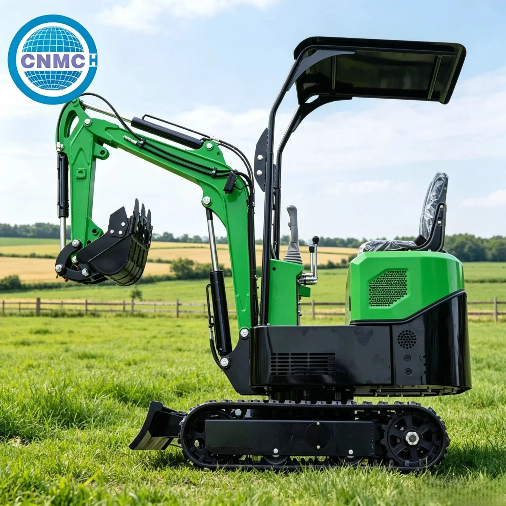 CNM-10CH Mini Excavator 1Ton Small Crawler Compact Excavator Multifunctional Customizable High Quality CE EPA Certification
CNM-10CH Mini Excavator 1Ton Small Crawler Compact Excavator Multifunctional Customizable High Quality CE EPA Certification