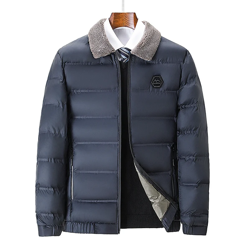 Thickened Parkas Fur Collar Men's Winter Jacket Brand Men's Parker Winter Warm Thick Zipper Coat Padded Overcoat New Clothing
Thickened Parkas Fur Collar Men's Winter Jacket Brand Men's Parker Winter Warm Thick Zipper Coat Padded Overcoat New Clothing