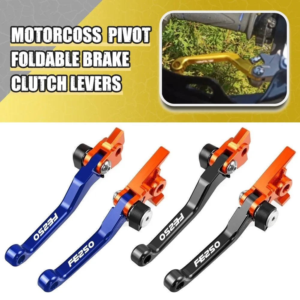 FE250 Foldable Pivot Dirt Bike CNC Brake Clutch Levers Handle Lever For HUSQVARNA FE 250 2014 2015 2016 Motocross Accessories 
FE250 Foldable Pivot Dirt Bike CNC Brake Clutch Levers Handle Lever For HUSQVARNA FE 250 2014 2015 2016 Motocross Accessories