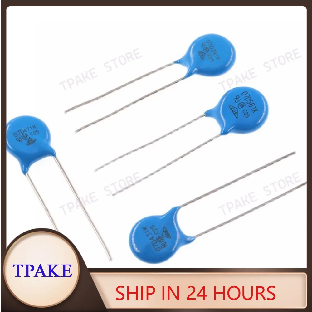 10PCS Varistor Resistor 07D 10D 14D 07D220K 07D391K 7D431K 7D471K 10D471K 10D101K 10D330K 10D471K 14D471K 14D220K
10PCS Varistor Resistor 07D 10D 14D 07D220K 07D391K 7D431K 7D471K 10D471K 10D101K 10D330K 10D471K 14D471K 14D220K