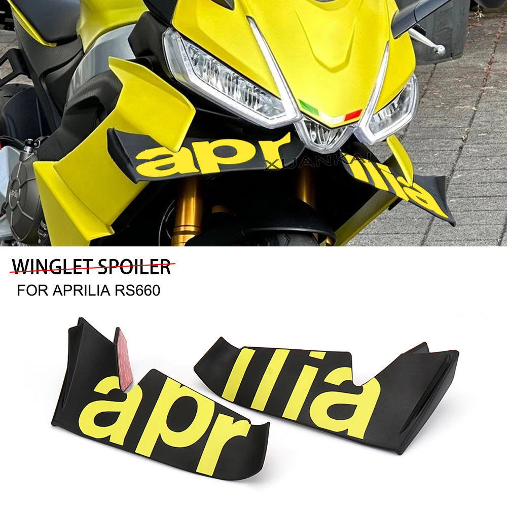 For Aprilia RS660 RS 660 rs660 rs 660 Motorcycle Accessories Naked Front Spoiler Winglet Aerodynamic Wing Kit Spoiler
For Aprilia RS660 RS 660 rs660 rs 660 Motorcycle Accessories Naked Front Spoiler Winglet Aerodynamic Wing Kit Spoiler
