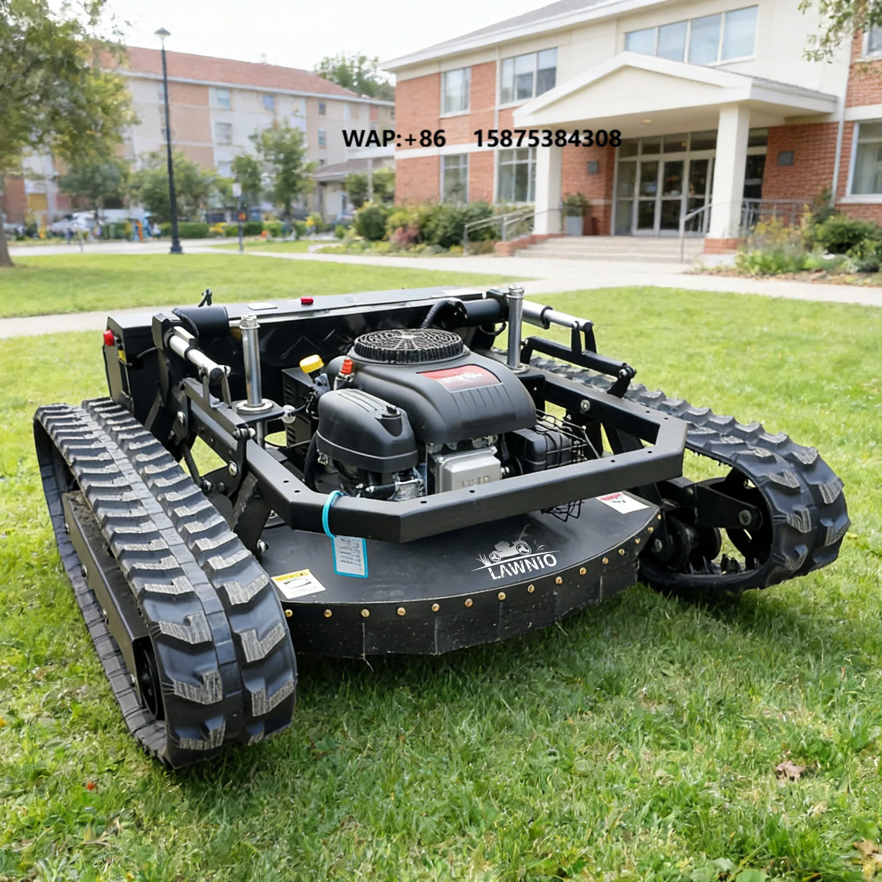 LAWNIO Lawn Mower Wireless All-Terrain 360° Rotating Lawn Garden Shrub Crawler Cortadora Decesped Lawn Mower
LAWNIO Lawn Mower Wireless All-Terrain 360° Rotating Lawn Garden Shrub Crawler Cortadora Decesped Lawn Mower
