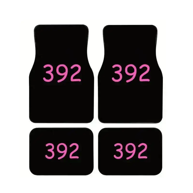 4Pcs Custom 392 Number Black Car Floor Mats Universal Anti-slip Waterproof Foot Liners For Auto Interior Suit Sedan SUV Truck
4Pcs Custom 392 Number Black Car Floor Mats Universal Anti-slip Waterproof Foot Liners For Auto Interior Suit Sedan SUV Truck