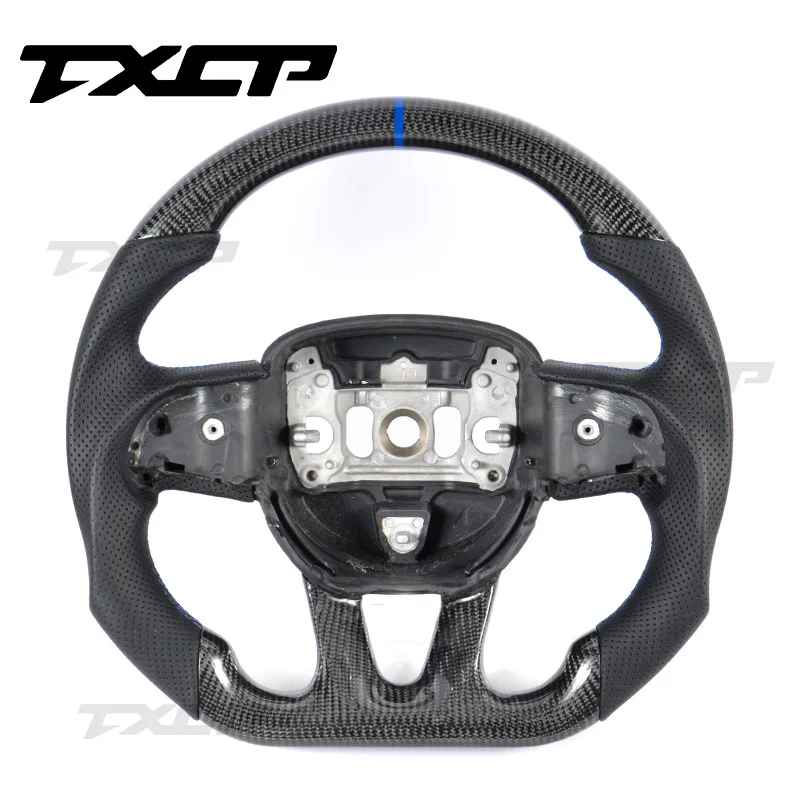 Suitable for Dodge Hellcat 15-23 Challenger Warhorse Carbon Fiber Steering Wheel Retrofit Upgraded Steering Wheel
Suitable for Dodge Hellcat 15-23 Challenger Warhorse Carbon Fiber Steering Wheel Retrofit Upgraded Steering Wheel