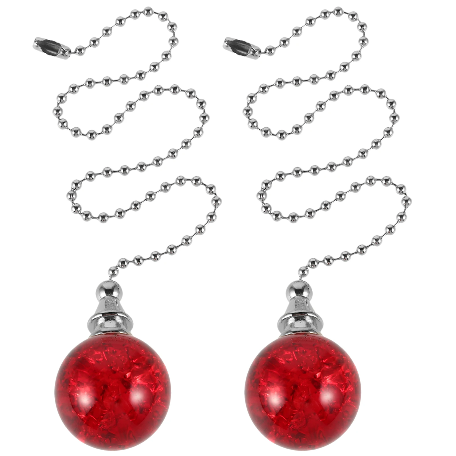 2Pcs Beautiful Crystal Ball Ceiling Fan Pull Chain with Decorative Beaded Pendant Accessory
2Pcs Beautiful Crystal Ball Ceiling Fan Pull Chain with Decorative Beaded Pendant Accessory