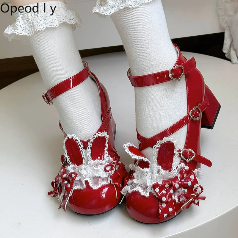 Sweet and elegant Japanese original Lolita Mary Jane single shoes cute doll feeling bow jk uniform women shallow mouth Lo shoes
Sweet and elegant Japanese original Lolita Mary Jane single shoes cute doll feeling bow jk uniform women shallow mouth Lo shoes