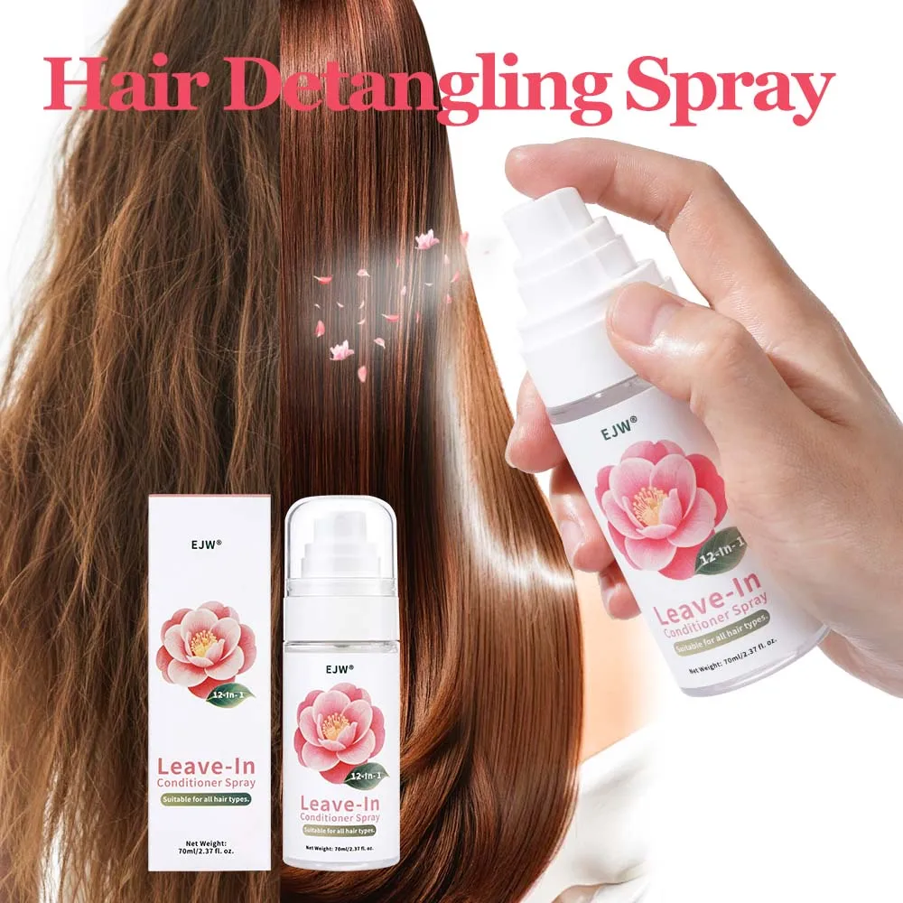 EJW Leave-In Conditioner Spray & Detangler,Hydrolyzed Keratin - Anti-Frizz Deep Conditioner For Split Ends & Breakage, Dry
EJW Leave-In Conditioner Spray & Detangler,Hydrolyzed Keratin - Anti-Frizz Deep Conditioner For Split Ends & Breakage, Dry