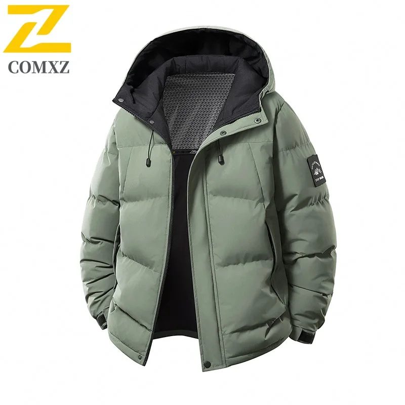 COMXZ Men Parker Coat Designer Handsome Thick Warm High Quality Skiing Travel Winter Jacket Streetwear Versatile Padding Coat
COMXZ Men Parker Coat Designer Handsome Thick Warm High Quality Skiing Travel Winter Jacket Streetwear Versatile Padding Coat