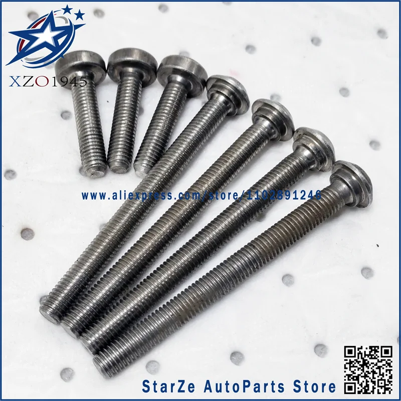 1~2Set DQ200 DSG 0AM Valve Body Screws 4 Long 3 Short Auto Transmission Dry Dual-Clutch screw For VW Sagitar Magotan Golf LaVida
1~2Set DQ200 DSG 0AM Valve Body Screws 4 Long 3 Short Auto Transmission Dry Dual-Clutch screw For VW Sagitar Magotan Golf LaVida